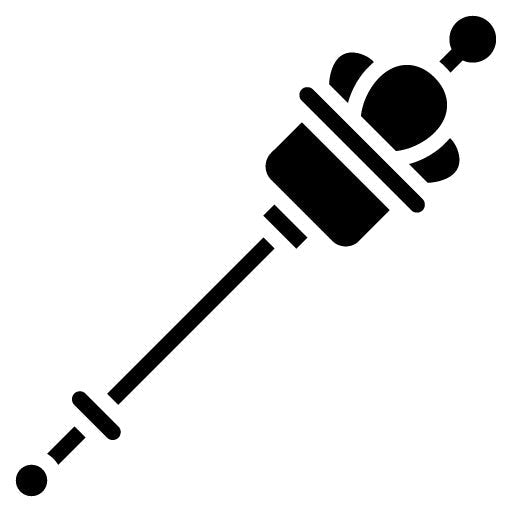 Kingdom Scepter Glyph Icon