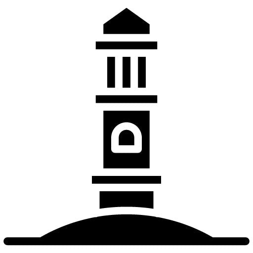 Kingdom Tower Glyph Icon