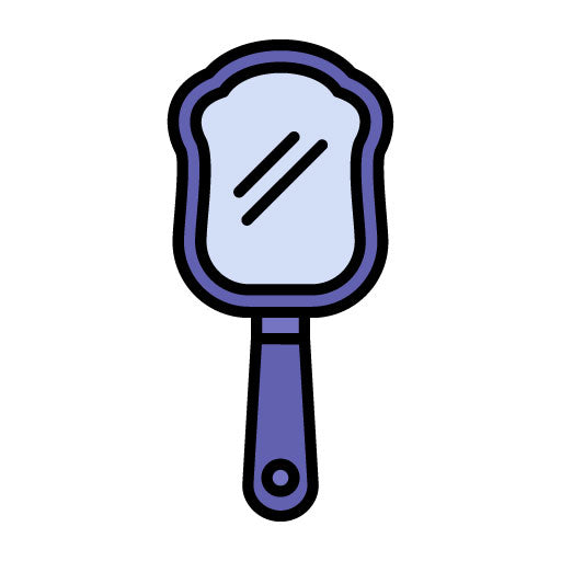 Hand Mirror Filled Icon