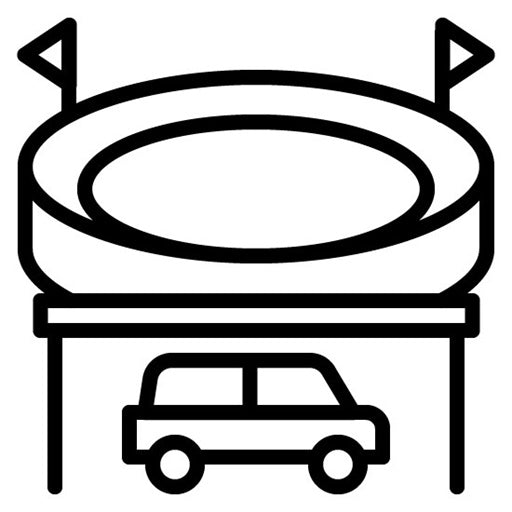 Stadium Parking Icon
