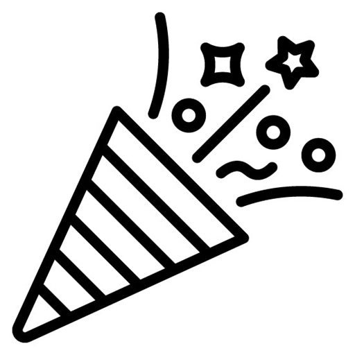 Anniversary Confetti Icon