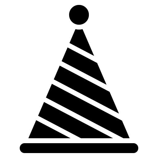 Celebration Hat Glyph Icon