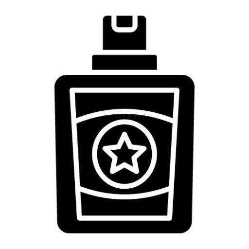 Perfume Glyph Icon | Hair Salon