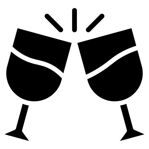 Cheers Toast Glyph Icon