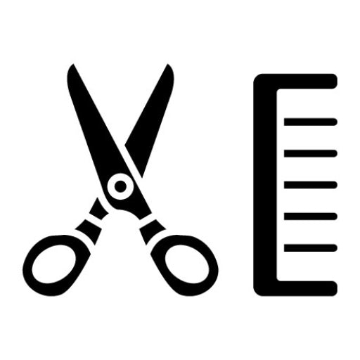 Barber Glyph Icon