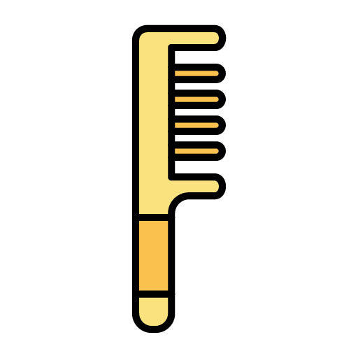 Comb Filled Icon