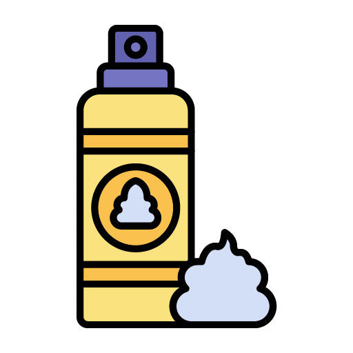 Shaving Cream Filled Icon