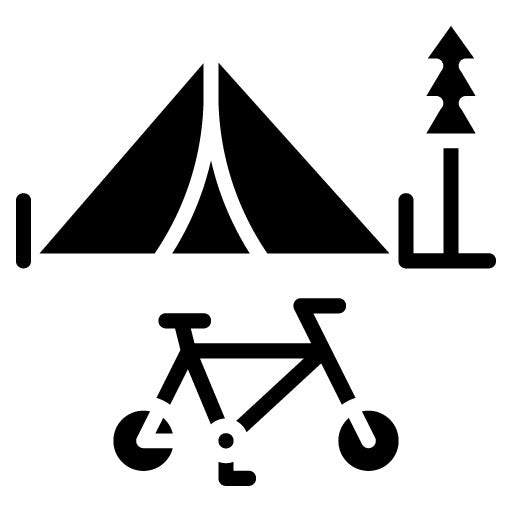 Outdoor Activities Glyph Icon