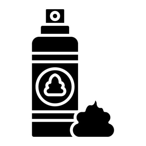 Shaving Cream Glyph Icon
