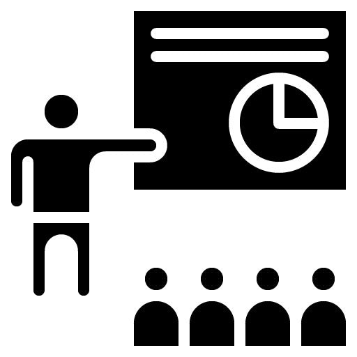 Workshop Session Glyph Icon