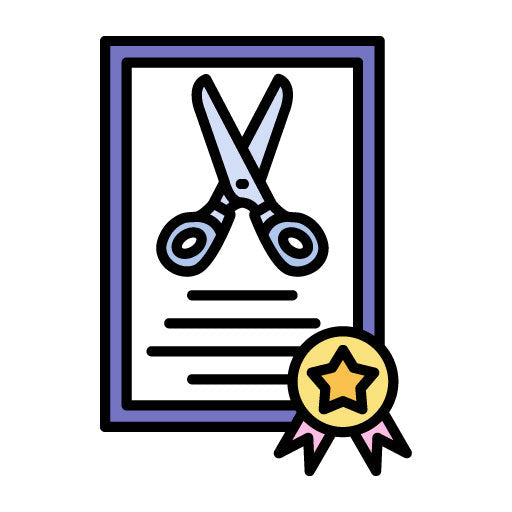 Certificate Filled Icon