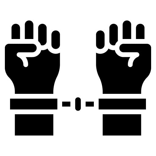 Arrest Glyph Icon | Protest