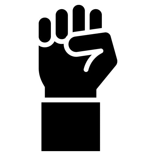 Fist Glyph Icon | Protest