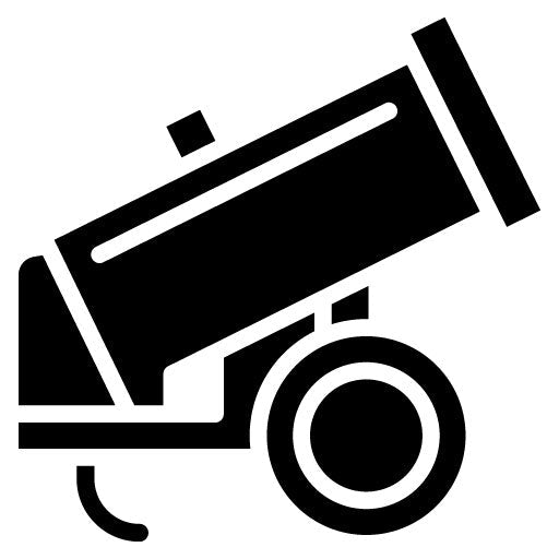 Water Cannon Glyph Icon