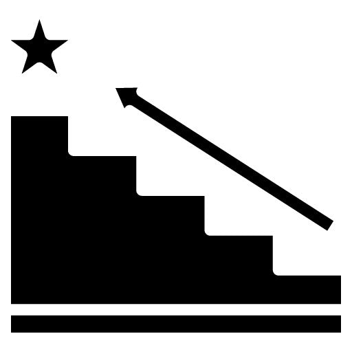 Ambition Glyph Icon | Youth Day