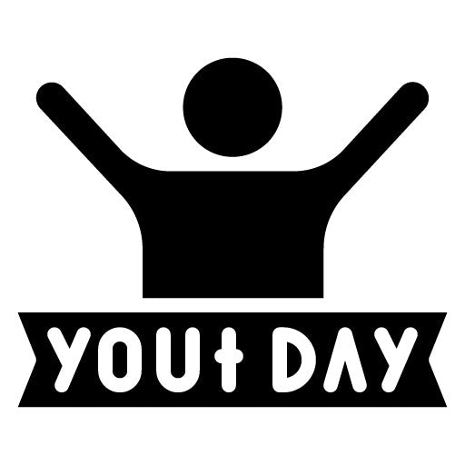 Celebration Glyph Icon | Youth Day