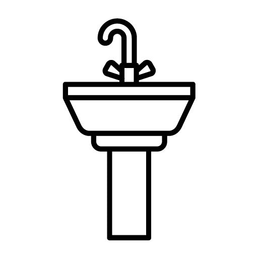 Hair Wash Sink Icon