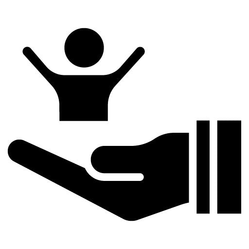 Youth Development Glyph Icon