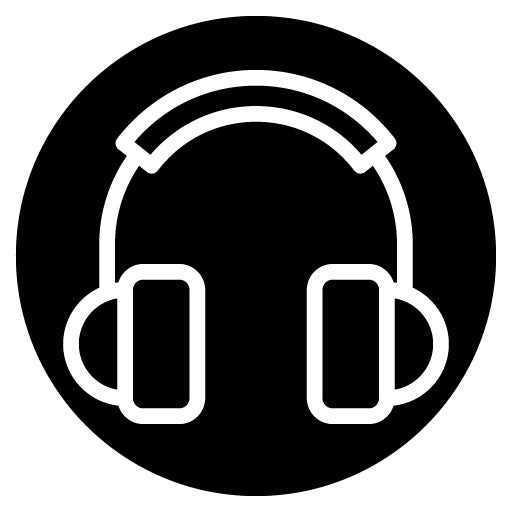 Youth Music Glyph Icon