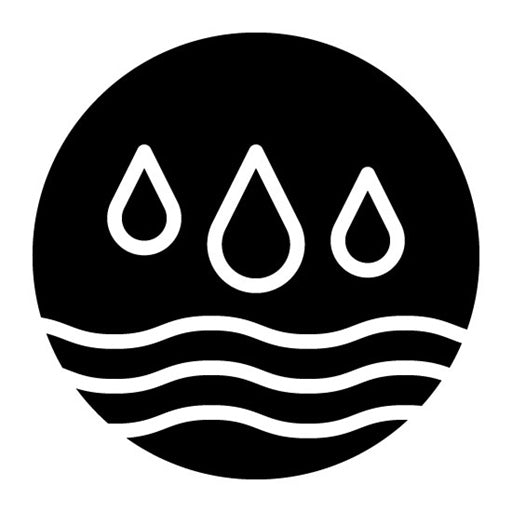 Aquatic Resources Glyph Icon