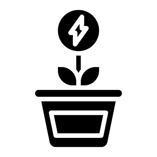 Biomass Glyph Icon | Natural Resources