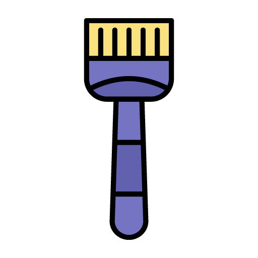 Hair Dye Brush Filled Icon