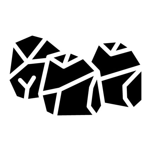 Minerals Glyph Icon