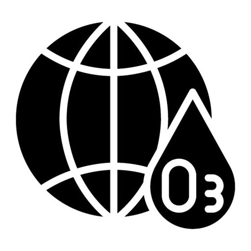 Ozone Glyph Icon