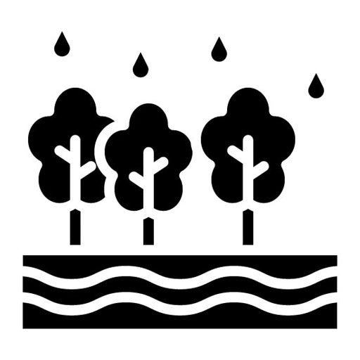 Rainforest Glyph Icon | Natural Resources