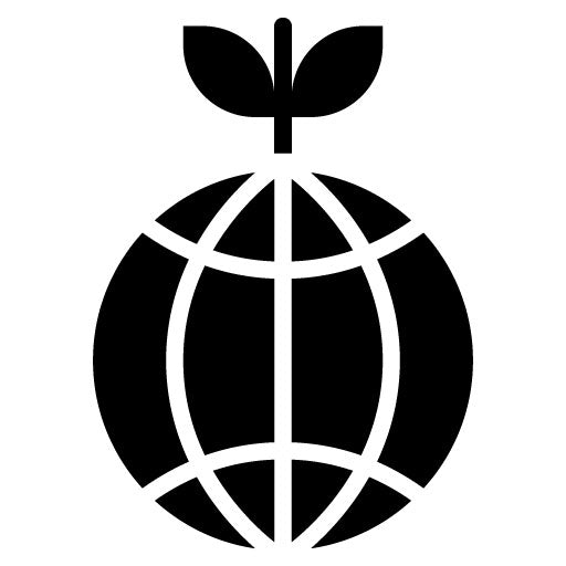 Eco-Friendly Glyph Icon | Upcycling