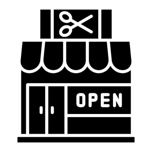 Open Shop Glyph Icon