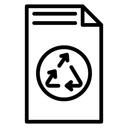Upcycled Paper Icon