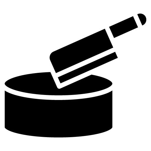Butcher Block Glyph Icon