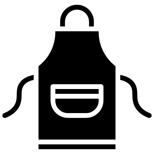 Butchers Apron Glyph Icon