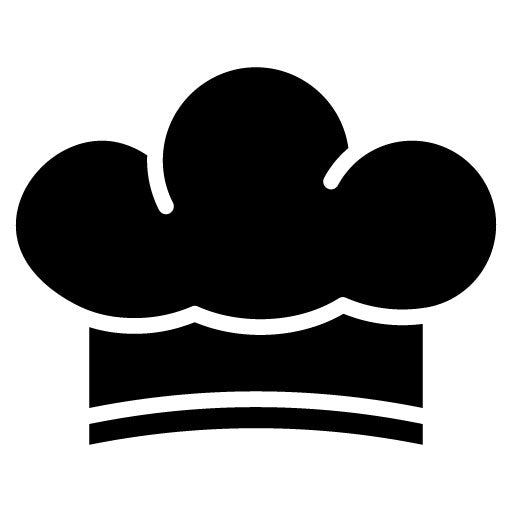 Butchers Hat Glyph Icon