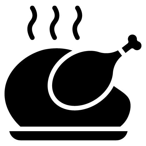 Roast Glyph Icon