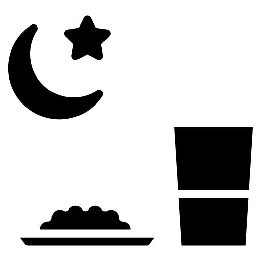 Bedtime Snack Glyph Icon