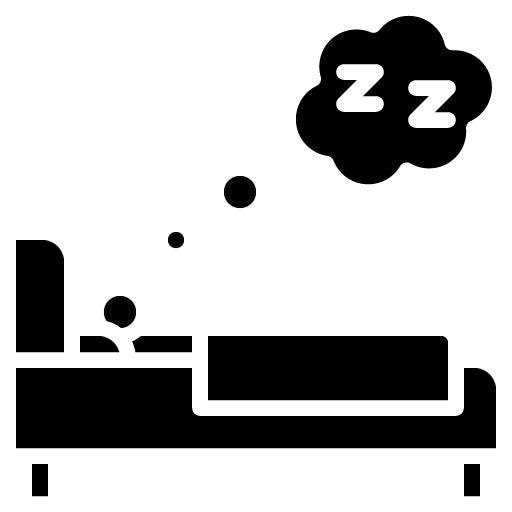 Cozy Sleep Glyph Icon