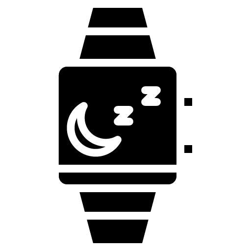 Sleep Tracker Glyph Icon