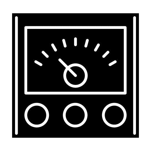 Voltage Indicator Glyph Icon