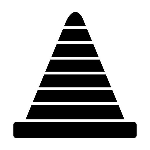 Cone Glyph Icon | Engineering