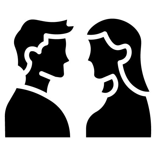 Bonding Moments Glyph Icon