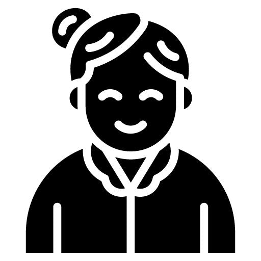 Grandmother Glyph Icon | Grandparents