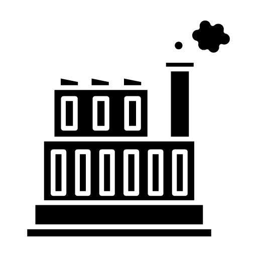 Factory Glyph Icon | Engineering