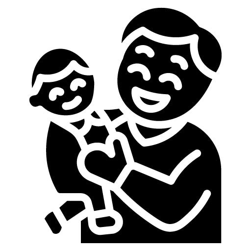 Grandparenting Skills Glyph Icon
