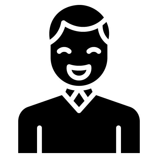 Grandparents Joy Glyph Icon