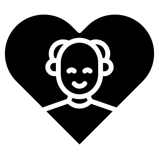 Grandparents Pride Glyph Icon