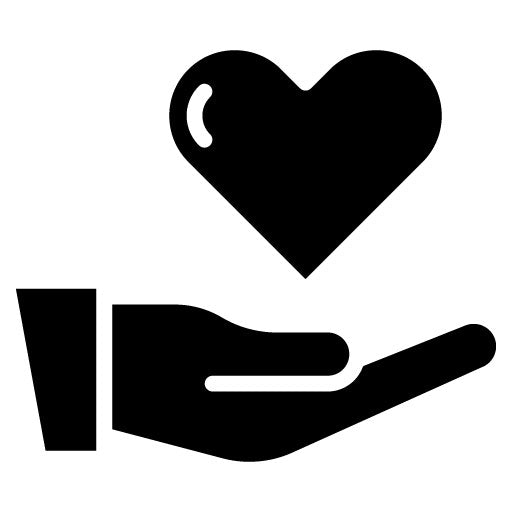 Love and Care Glyph Icon
