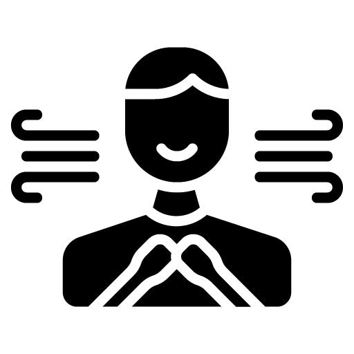 Breathing Easy Glyph Icon