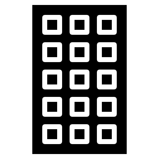 Nicotine Gum Glyph Icon | Quit Smoking